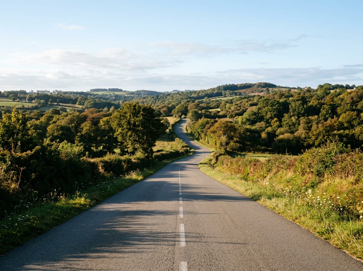 On the road: Plumeliau – Quistinic