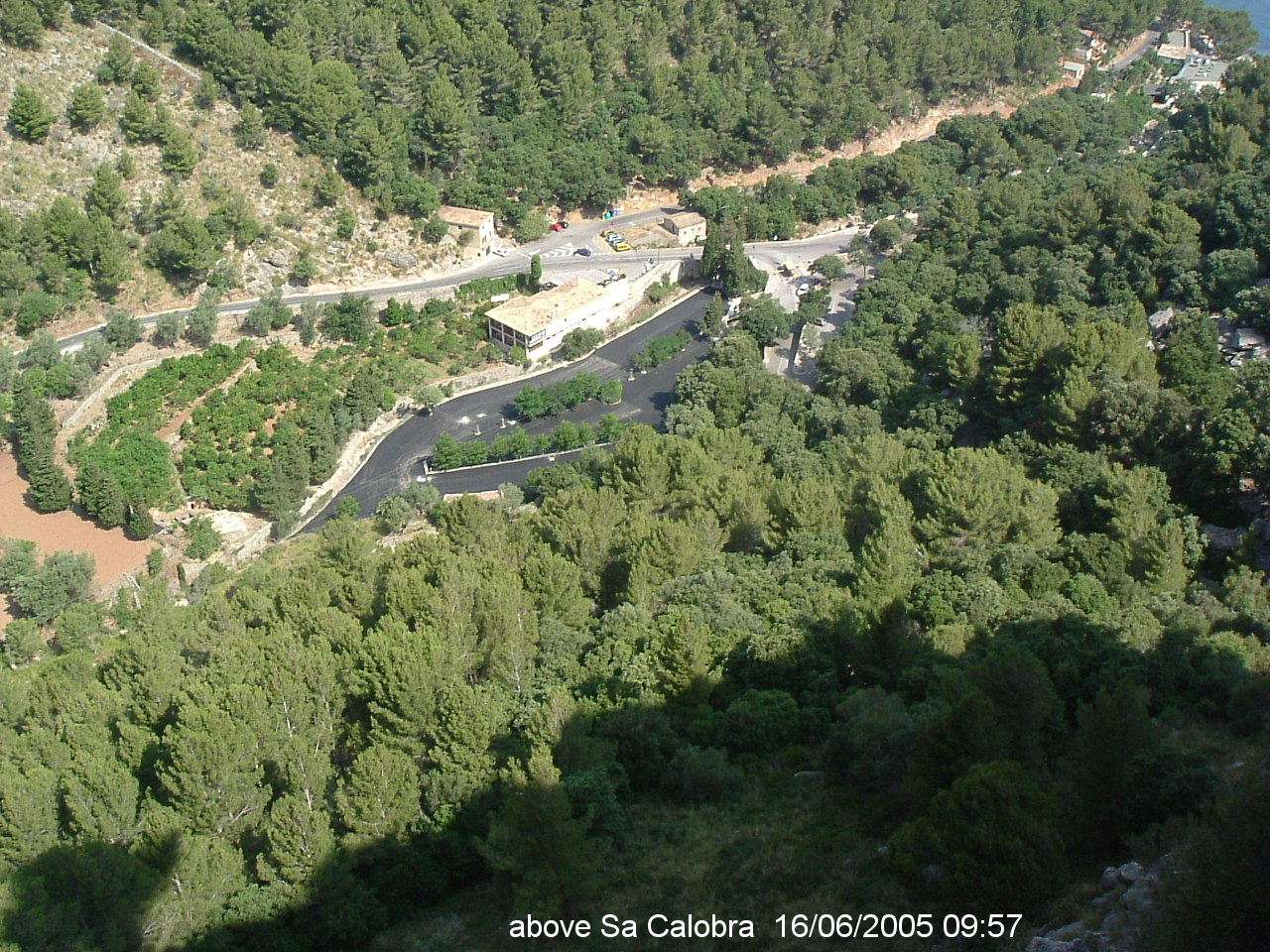 On the road: Sa Calobra from Port de Sa Calobra