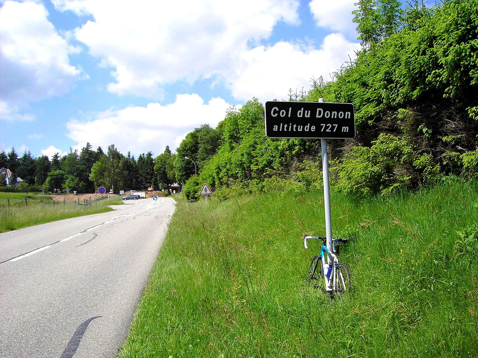 On the road: Col du Donon from Schirmeck