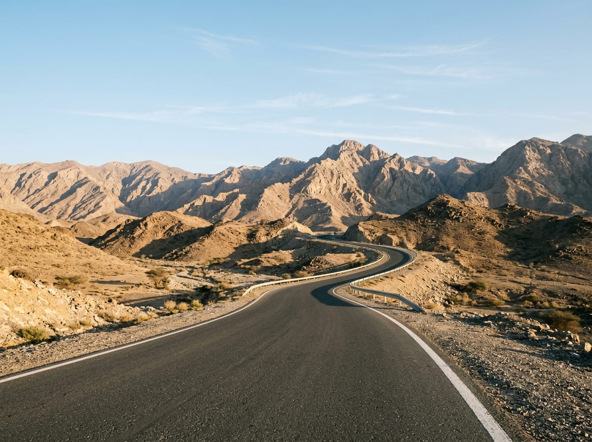 On the road: Coast to Coast: Sharjah to Al Aqah