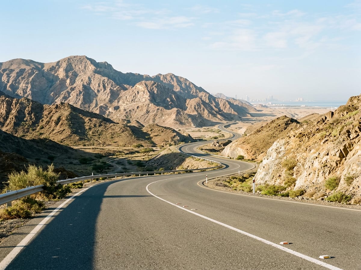 On the road: Coast to Coast: Sharjah to Khor Fakkan