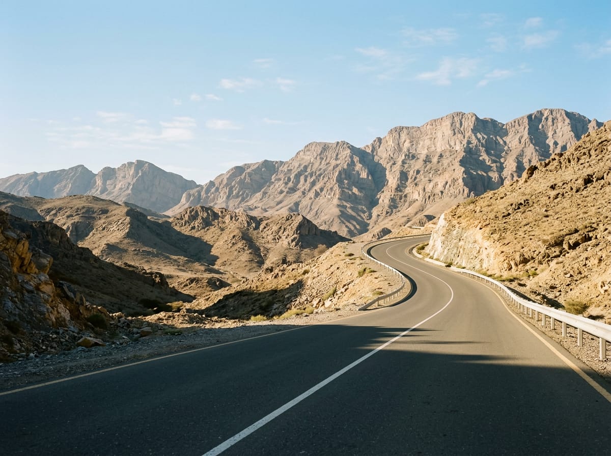 On the road: Sharjah to Al Fujayrah