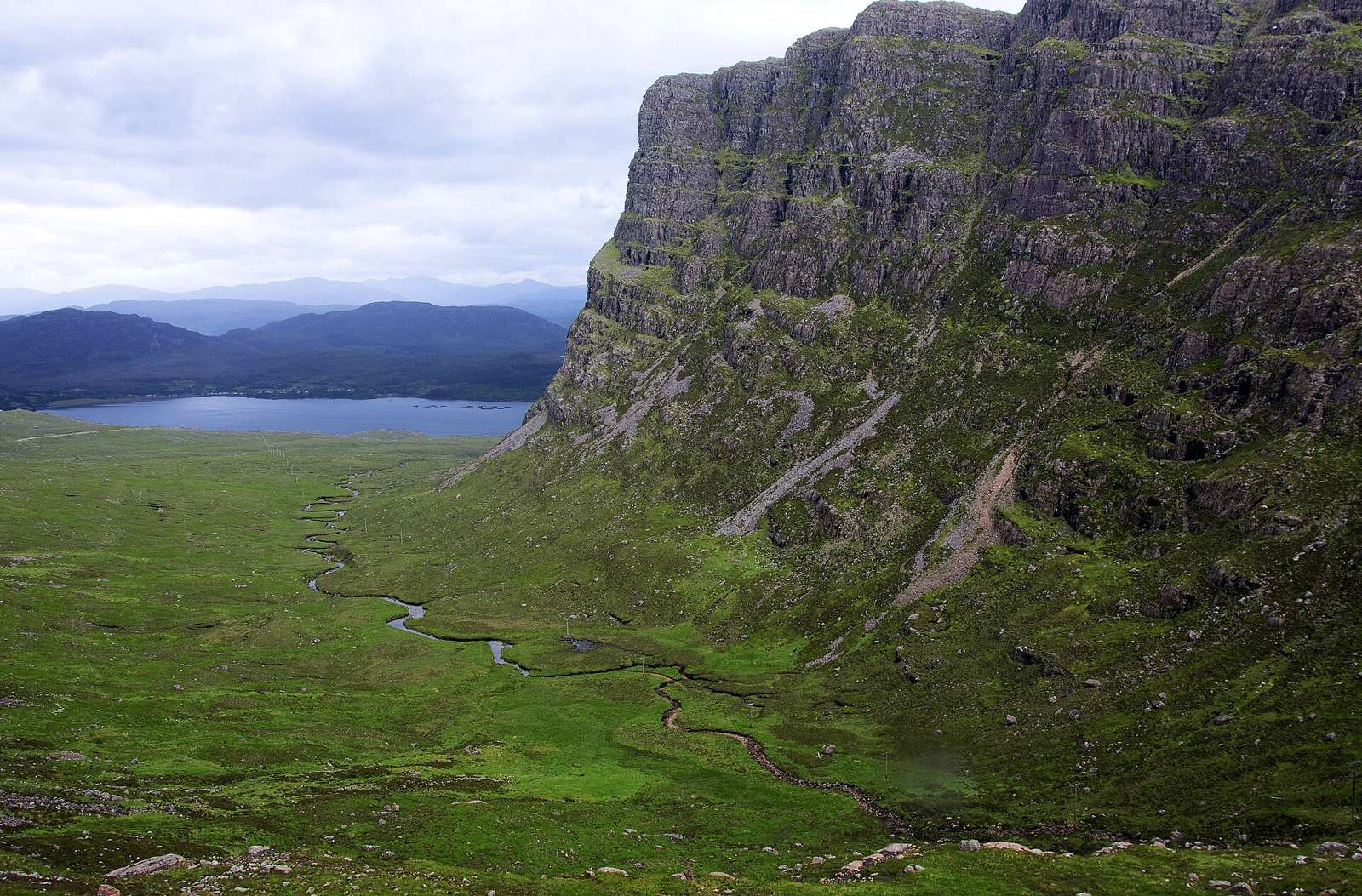 On the road: Bealach na Bà from Tornapress