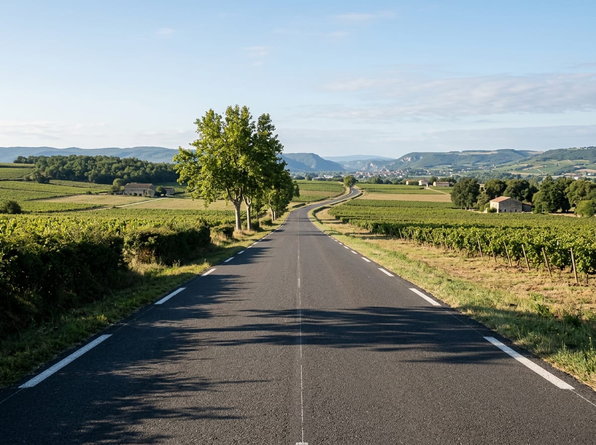 On the road: Tournon-sur-Rhône to Orange