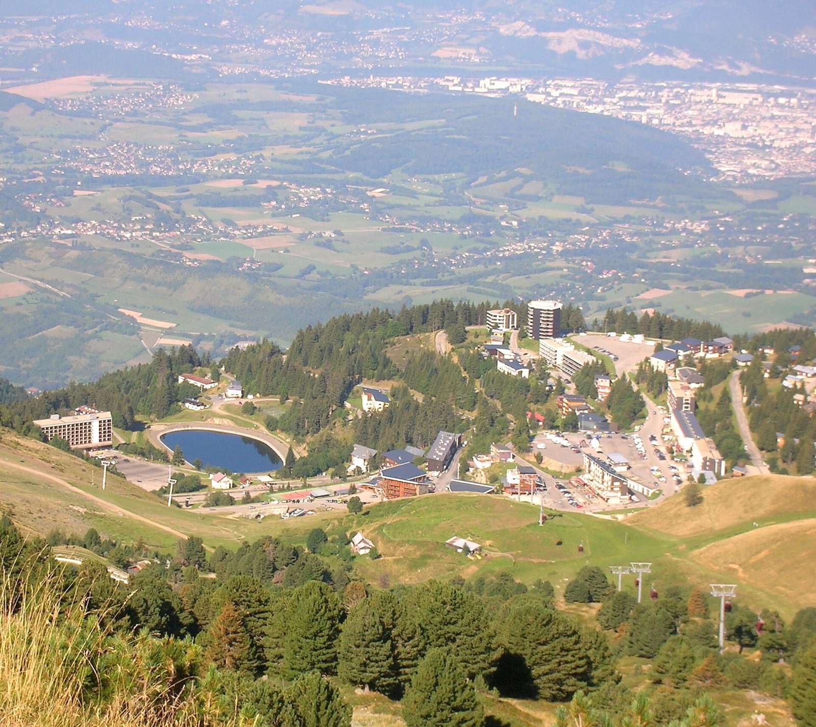On the road: Chamrousse from Uriage-les-Bains