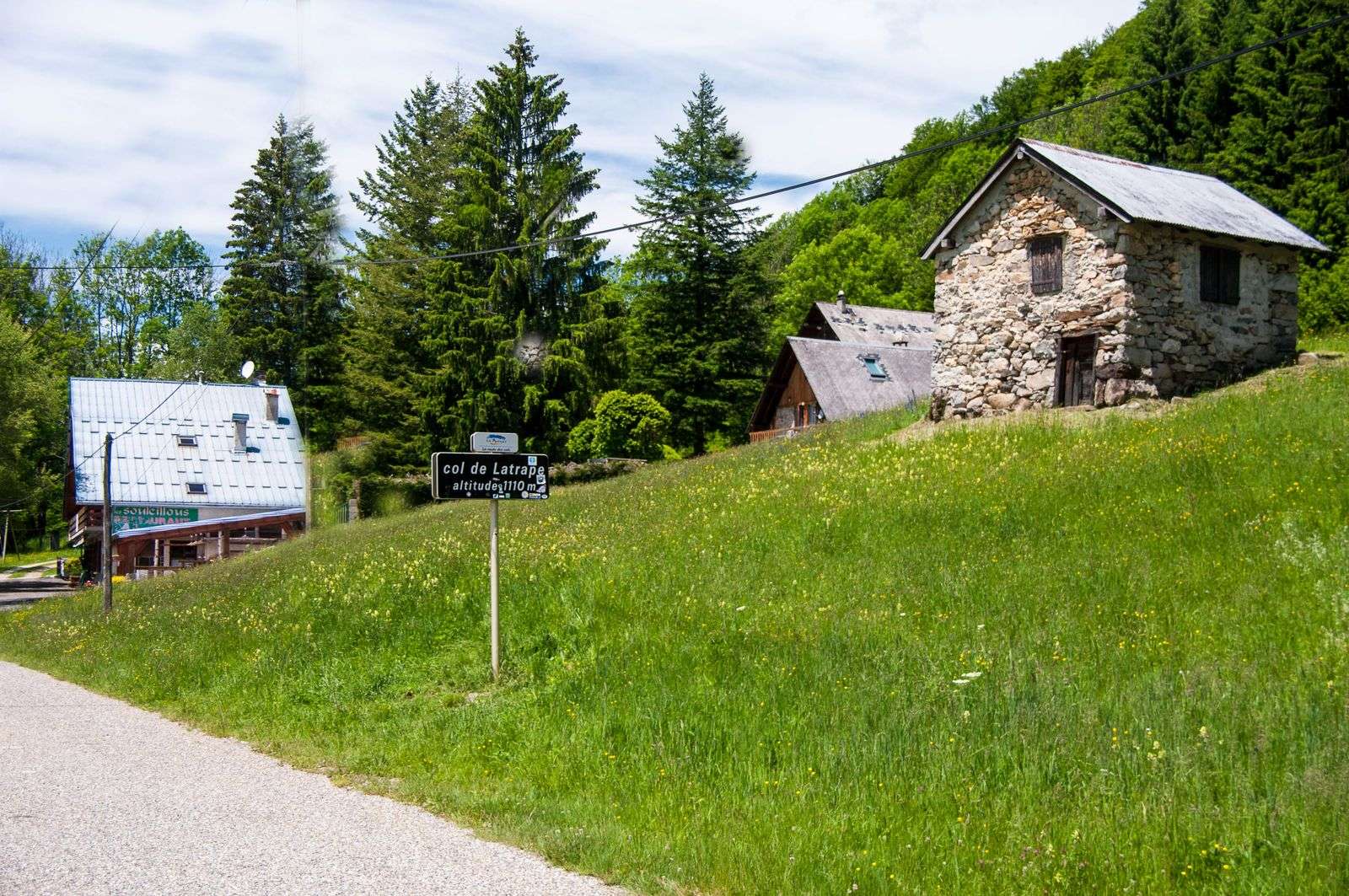 On the road: Col de Latrape from Ustou