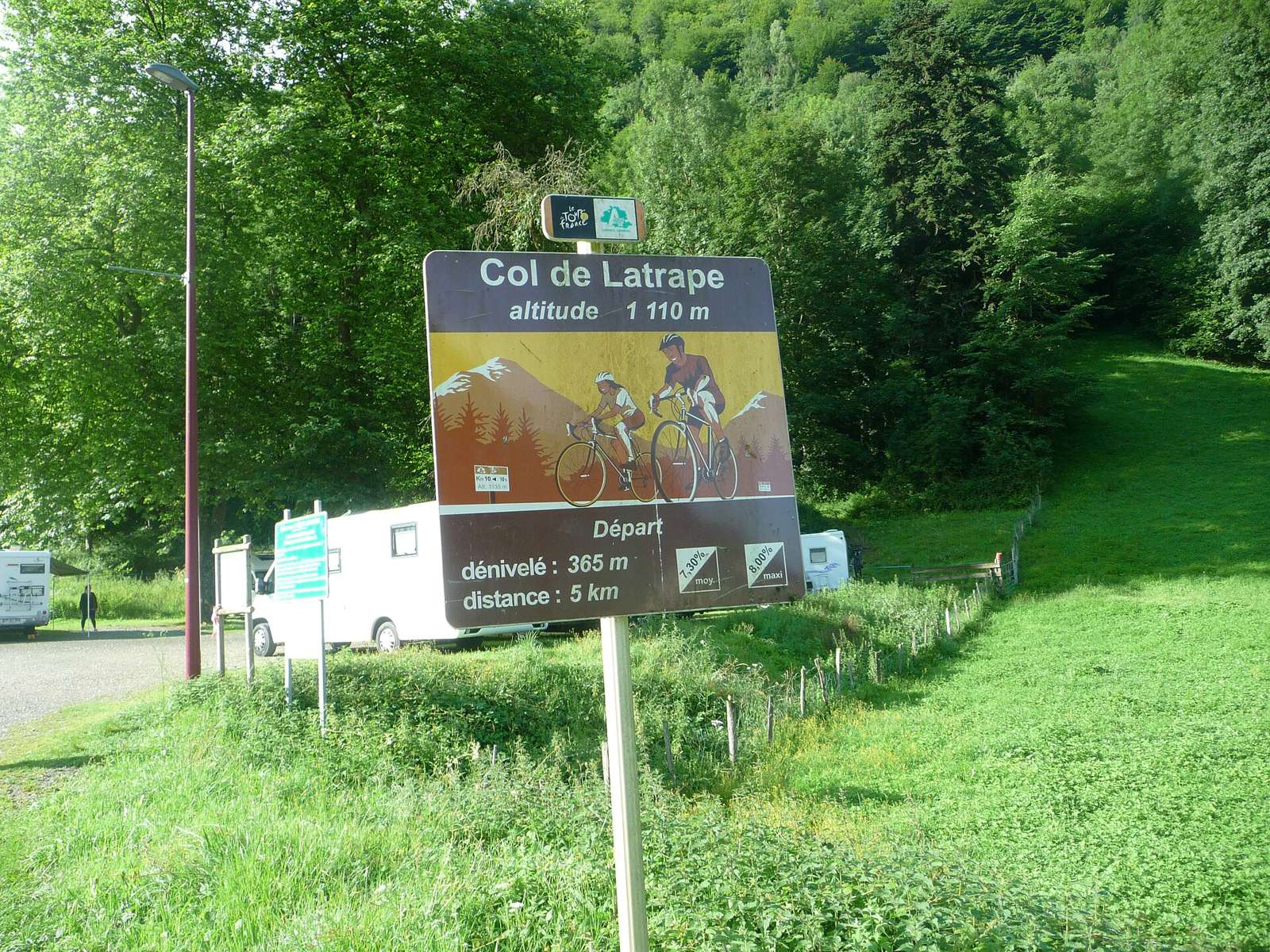 Statistiques de l'ascension du col de Latrape au départ d'Aulus-les-Bains