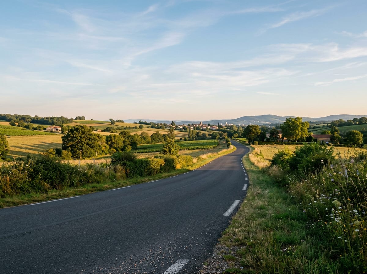 On the road: Villefranche-sur-Saône to Chanas down the Rhône
