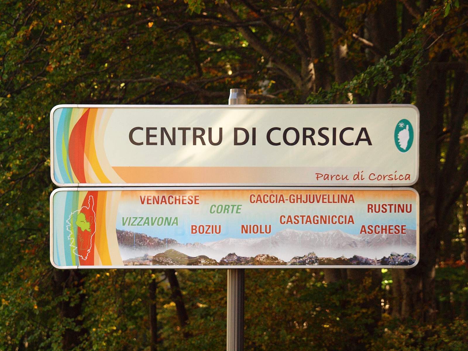 On the road: Col de Vizzavona from Vivario