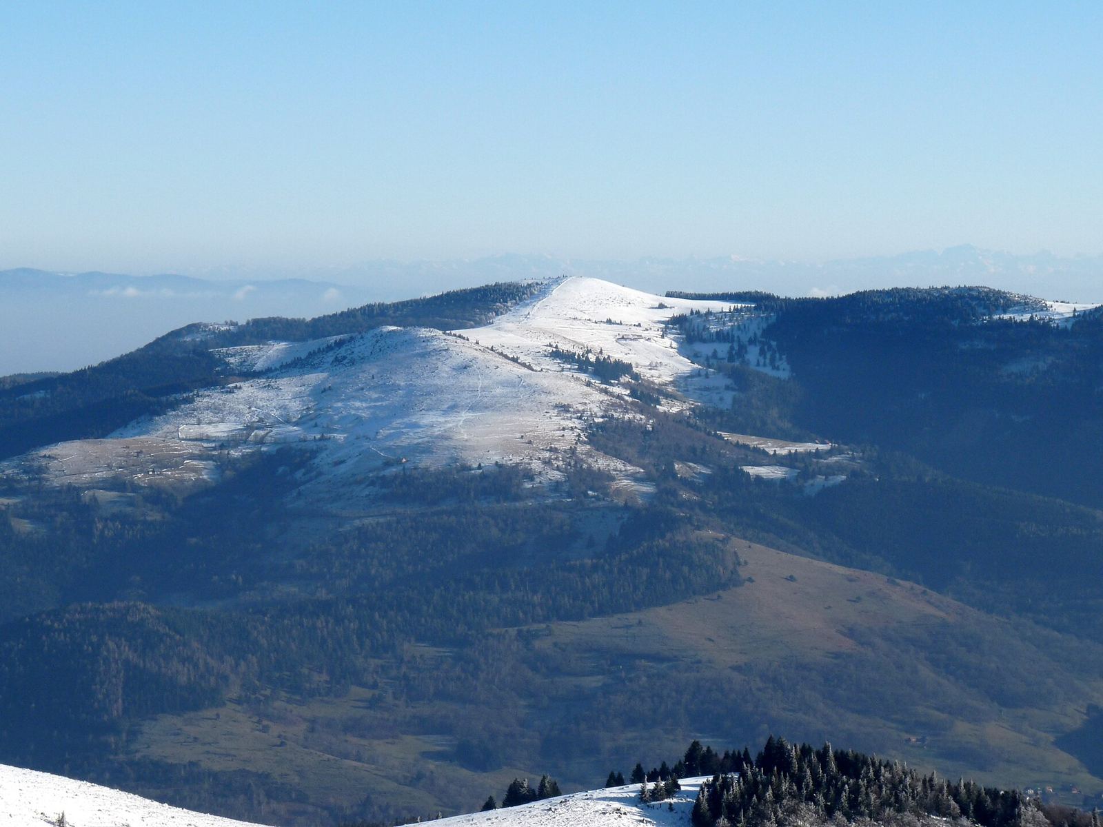 On the road: Petit Ballon from Wasserbourg
