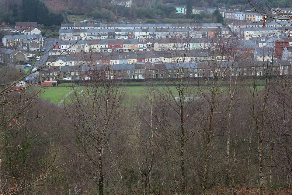 Football ground, Glasbrook Terrace, Penrhiwceiber