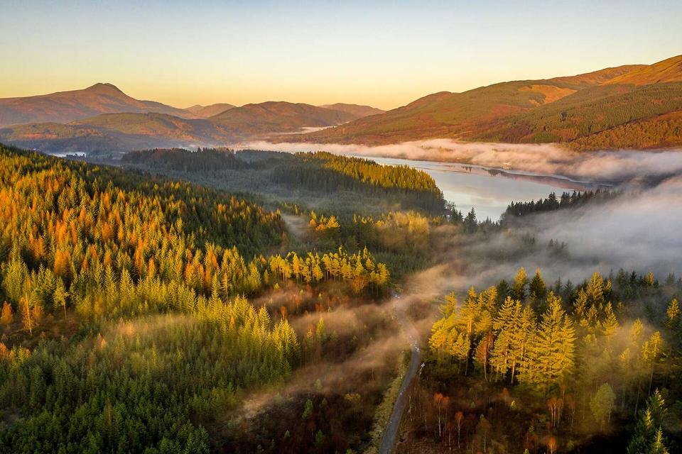 On the road: Gravelfoyle - Lomond View