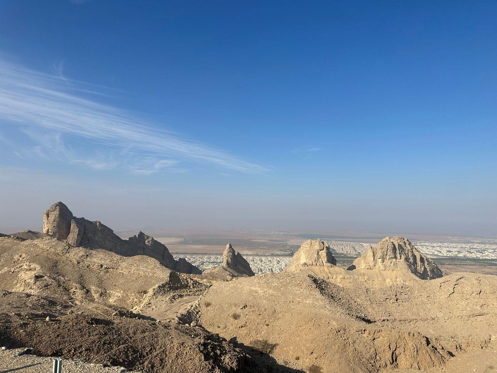 Jebel Hafeet climb