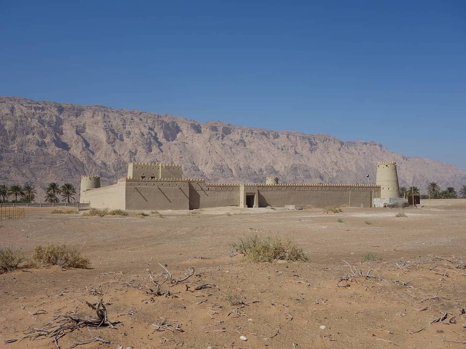 On the road: Jebel Hafeet from Al Ain