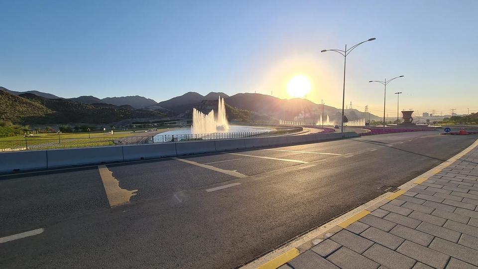 On the road: Al Aqah to Kalba
