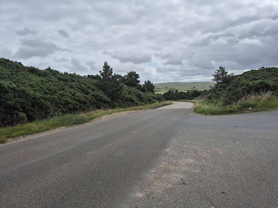 On the road: Altnaharra to Thurso