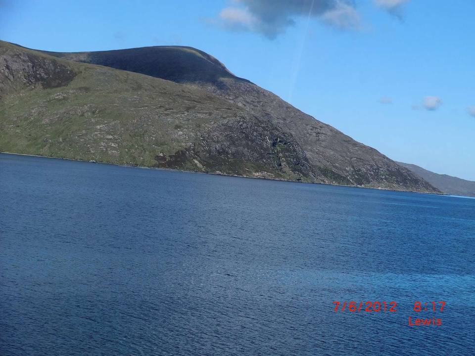 Mountain behind Loch