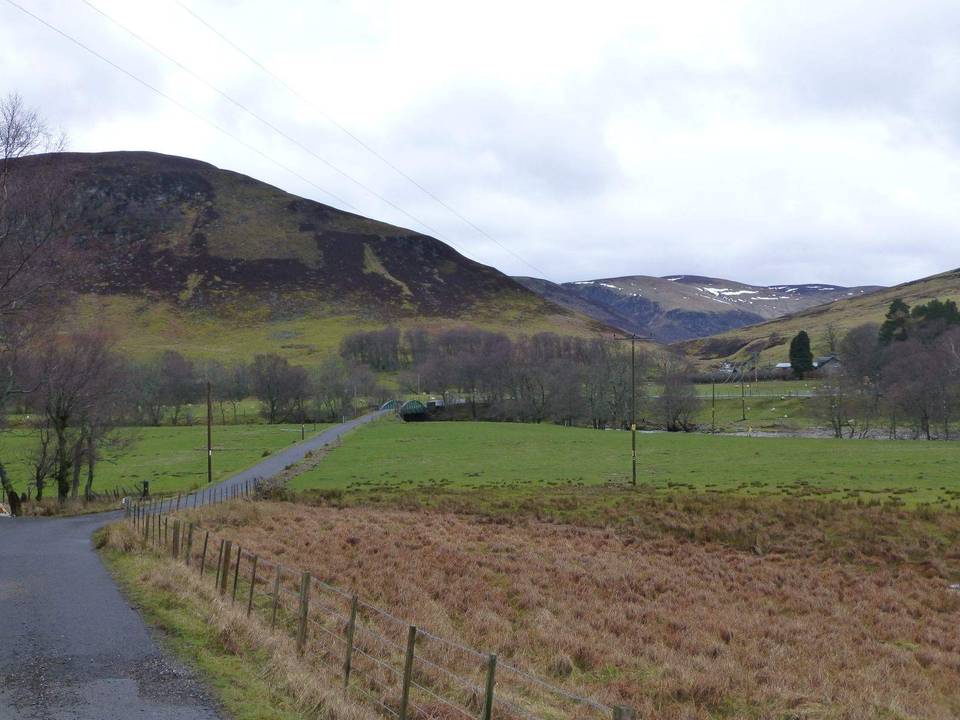 Track to Gleneffock farm