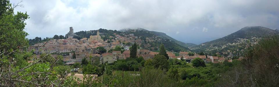 Panorama de La Turbie.