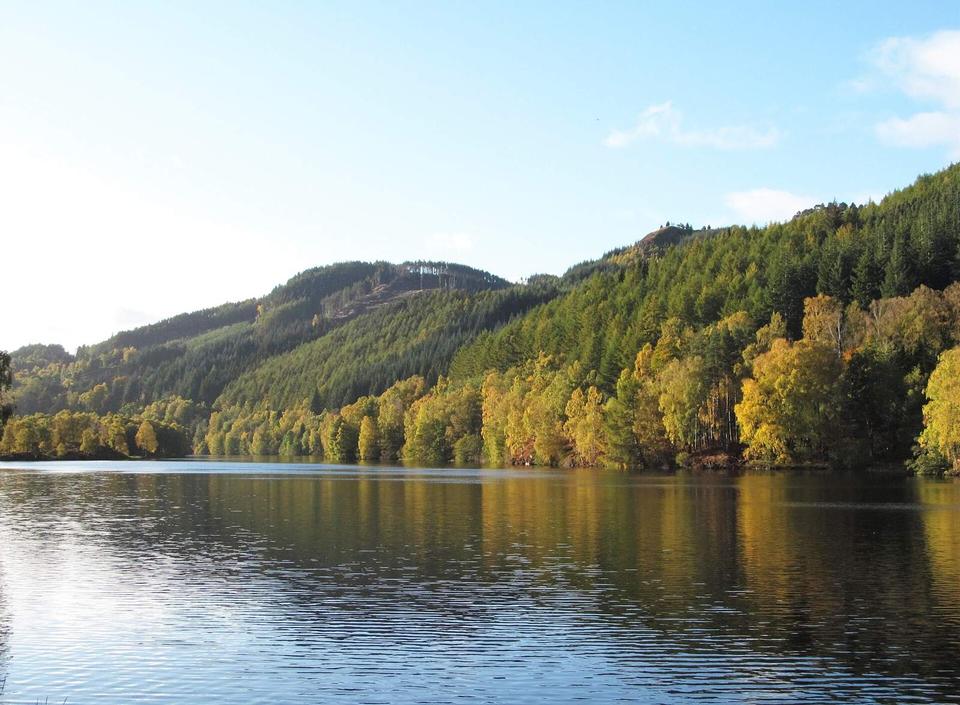 Loch Tummel above Clunie Dam