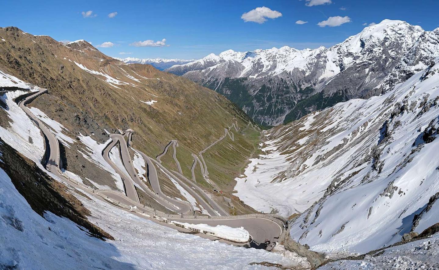 Eastern ramp of the Stelvio Pass (Bolzano side)