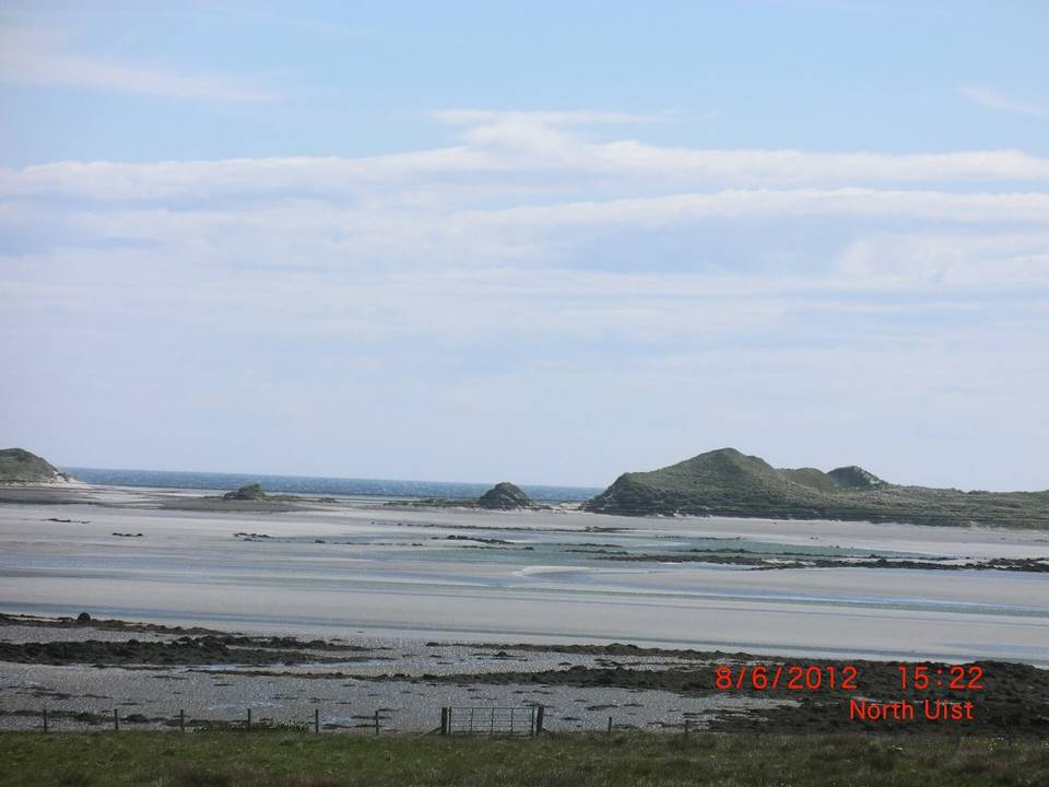Coastline on North Uist