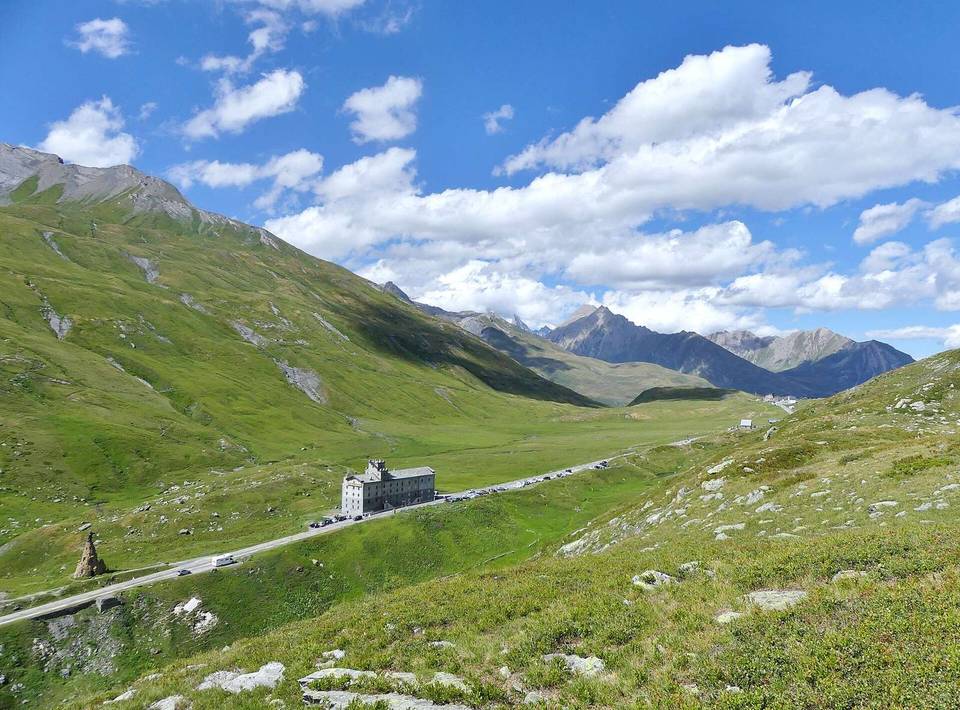 On the road: Little St Bernard Pass from Bourg-Saint-Maurice