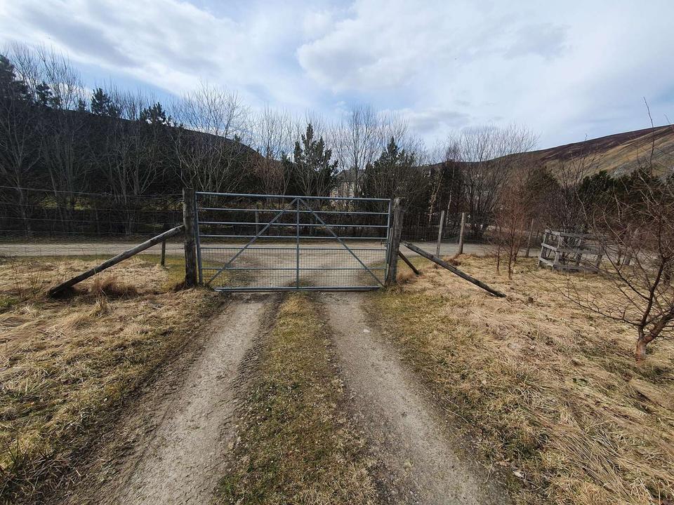 Gate near Inchrory House