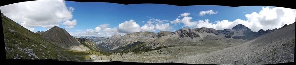 Au dessus du col de l'Izoard côté Briançonnais