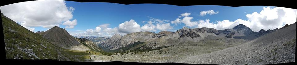 Au dessus du col de l'Izoard côté Briançonnais