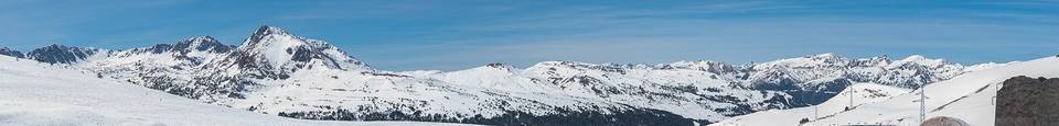 View from Port d'Envalira, Encamp parish, Andorra.