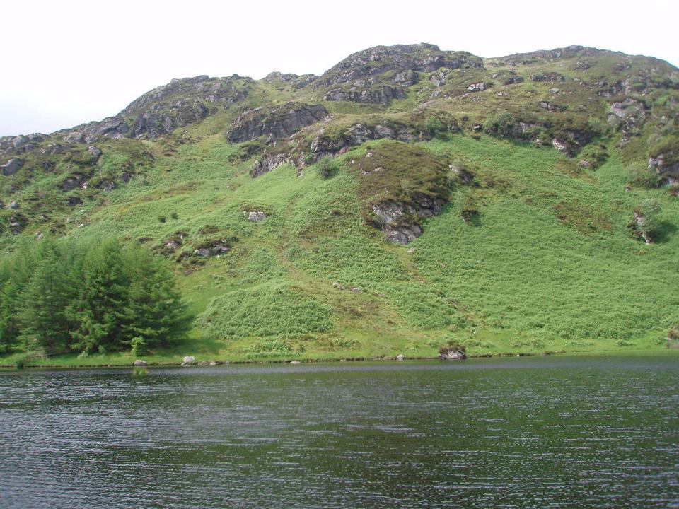 Corran Lochan and the eastern slopes of Clach Bheinn