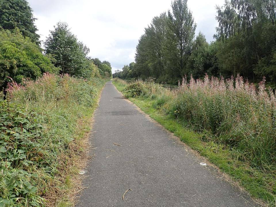 On the road: Helix Around Town Trail