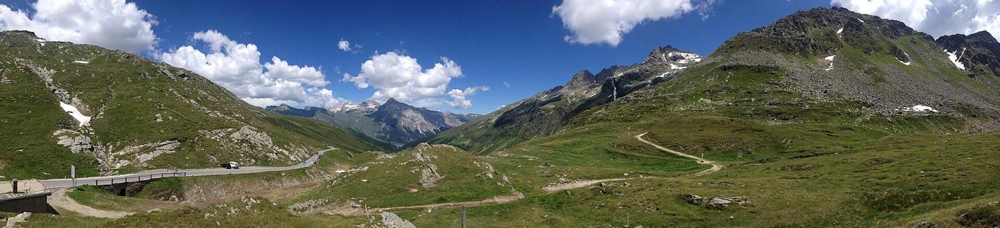 Splügen Pass - north view