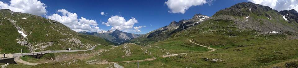 On the road: Splügen Pass from Chiavenna