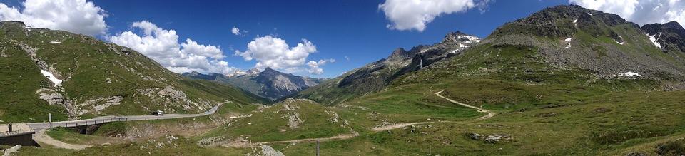 On the road: Splügen Pass from Chiavenna