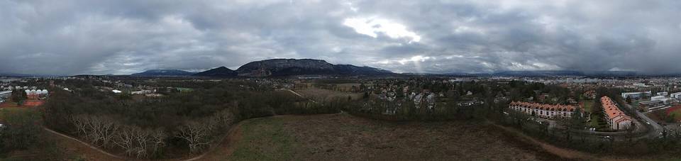 On the road: Le Salève from Collonges-sous-Salève