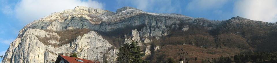 Salève from Le Coin