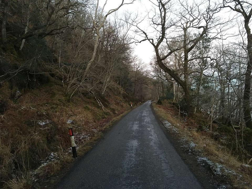 A861 towards Stronchreggan