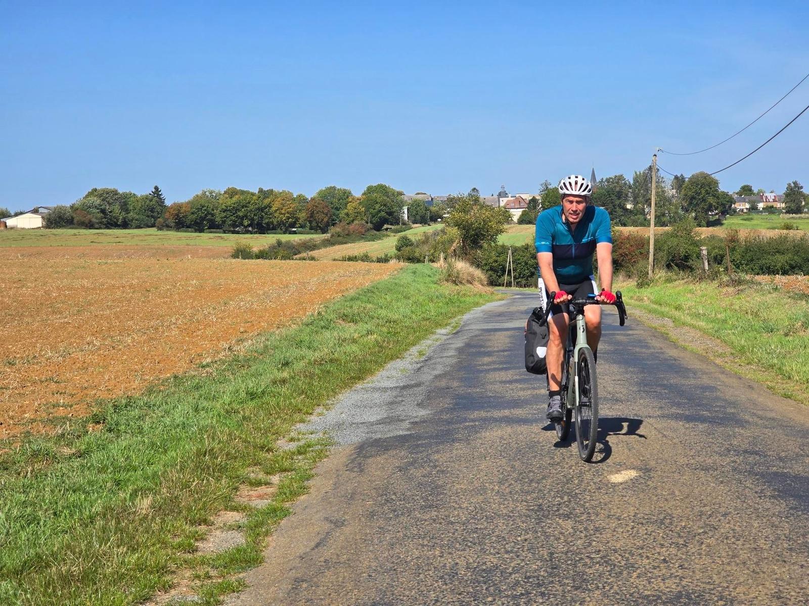 On the road in Wallonia