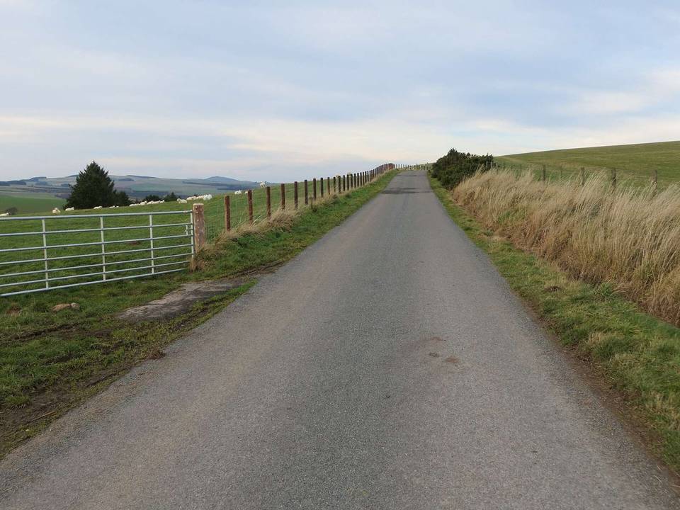 Minor road above Richard's Cleuch