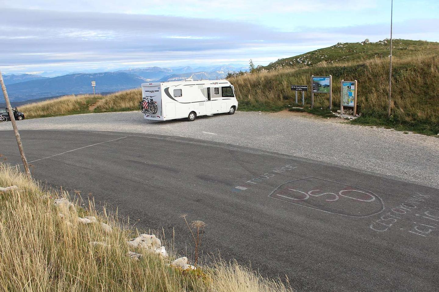 Col du Grand Colombier, Anglefort.