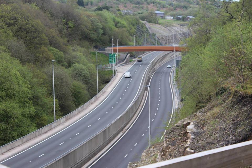 On the road: National Cycle Route 492