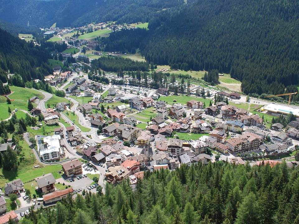 Cycling in Canazei