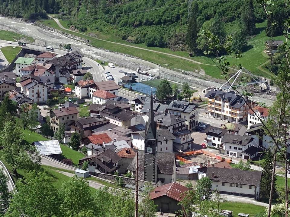 Cycling in Caprile