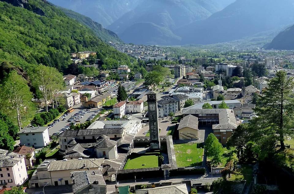 Cycling in Chiavenna