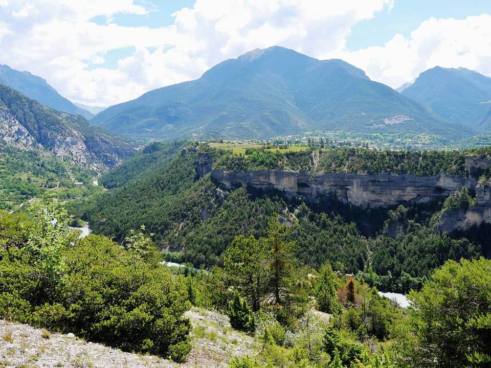 Cycling in Guillestre