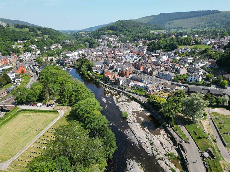 Cycling in Llangollen