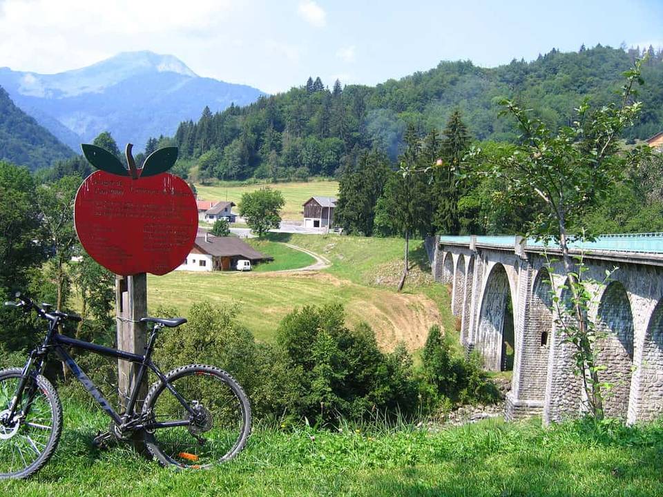 Cycling in Mieussy
