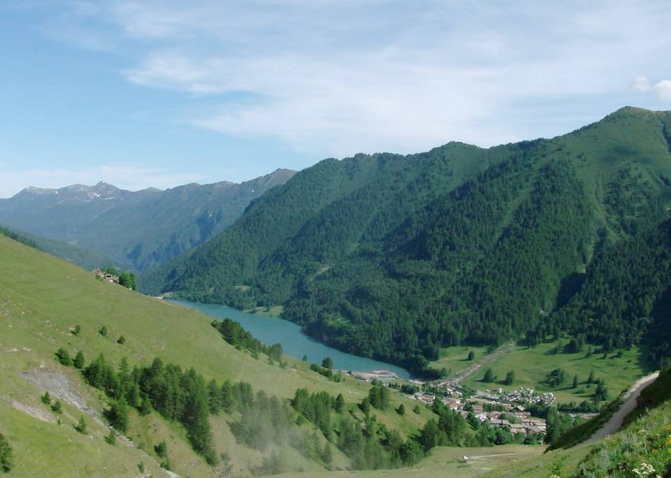 Cycling in Pontechianale